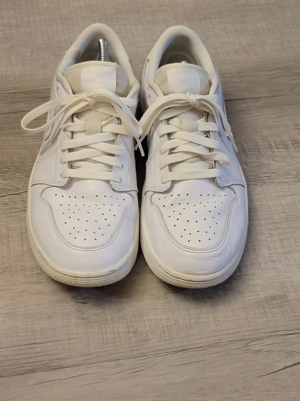 Nike Air Jordan 1 Retro Low Golf Shoes Triple White DD9315-101 AJ1 Travis Scott
